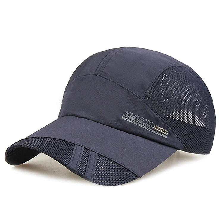 High Quality Low Moq Cheap In Stock Quick-drying Cap Custom Embroidery Logo Baseball Caps Custom Sun Protection Baseball Cap