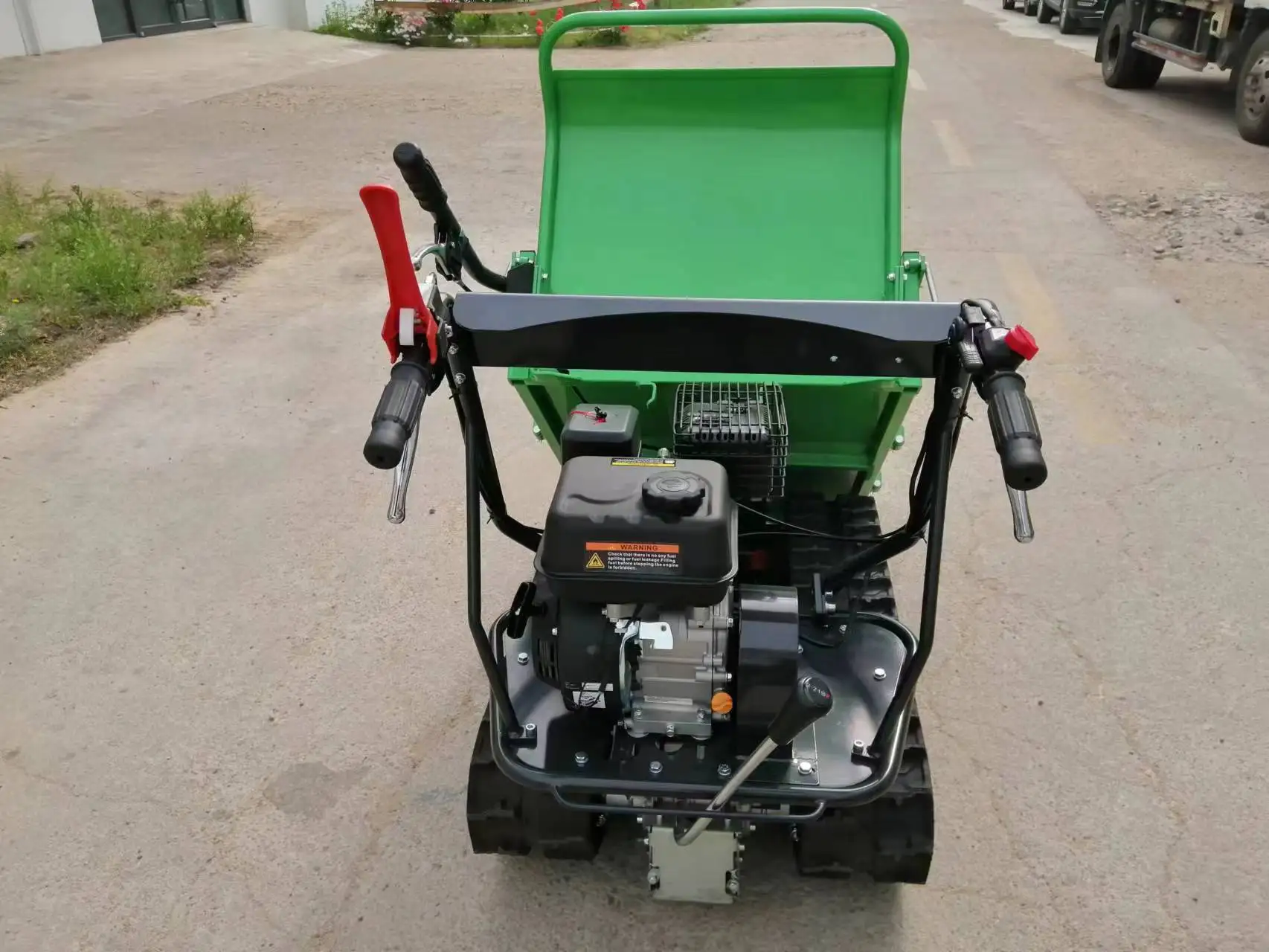 Highlift dumper truck