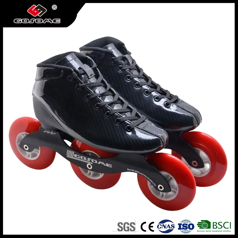 Gosome GX-1602C встроенный кататься на коньках скорости для малышей и детей свободный стиль слалом