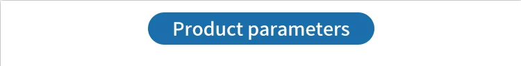 product parameters