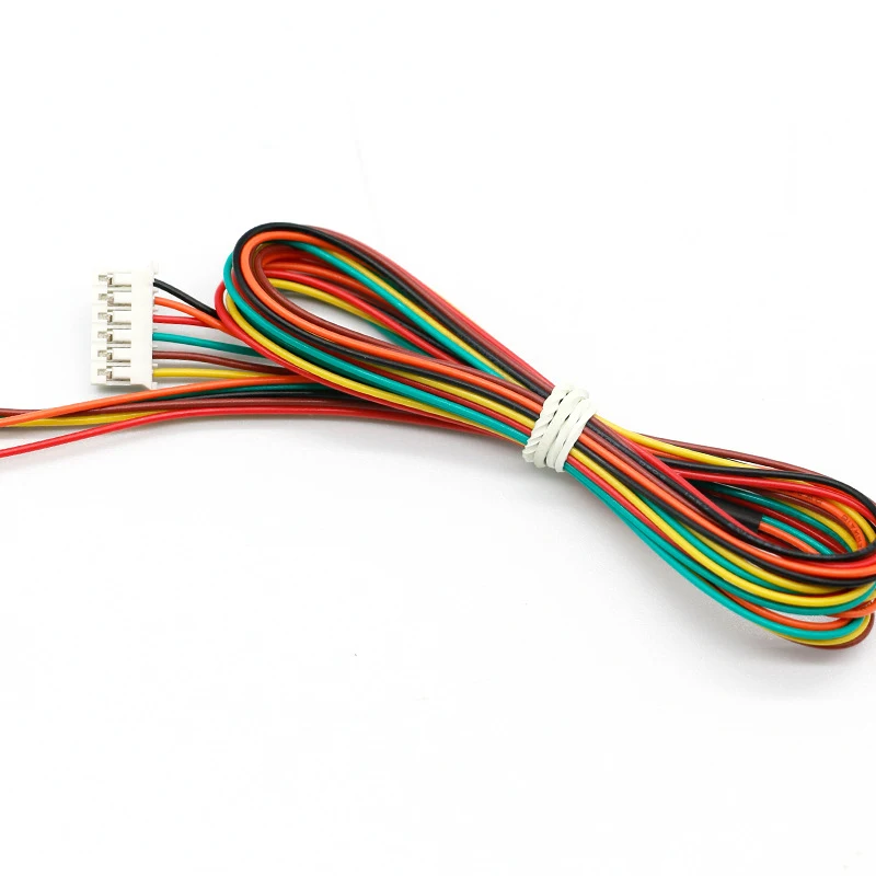 Engine Wire Harness Custom Wiring Harness Round Cable with Molex 502351-0600 6 Pin Wire-to-Board Receptacle Connectors