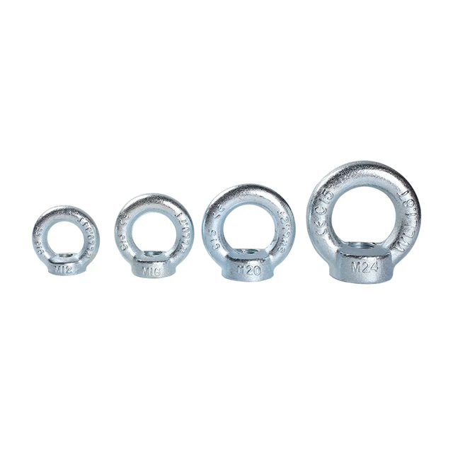 DIN582 Drop Forged Ring Nut Galvanized lifting Eye Nut