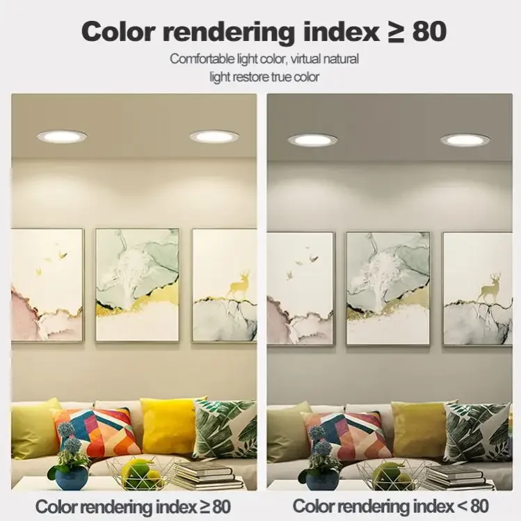New Ultra Slim Ceiling Aluminum Surface Trimless Gu10 6 Inch Led Cob Surface Mounted Recessed Panel Light Led Light Downlights