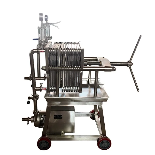 Industrial Big and Small Wine Filter Press Machine Filtration Equipment