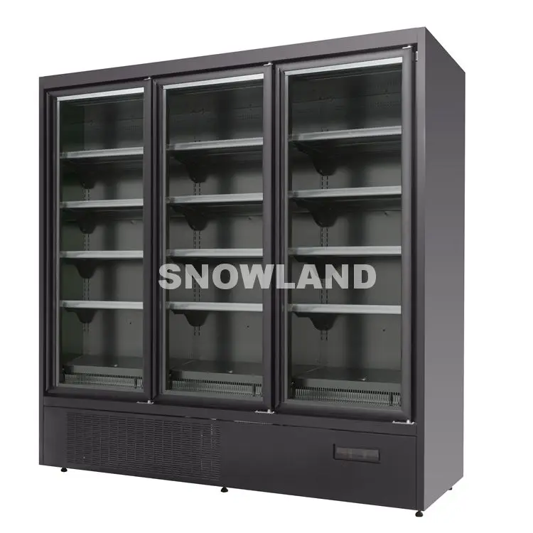Supermarket Refrigerator Wholesale Vertical Showcase Comercial Refrigeration Equipment Beverage Cooler