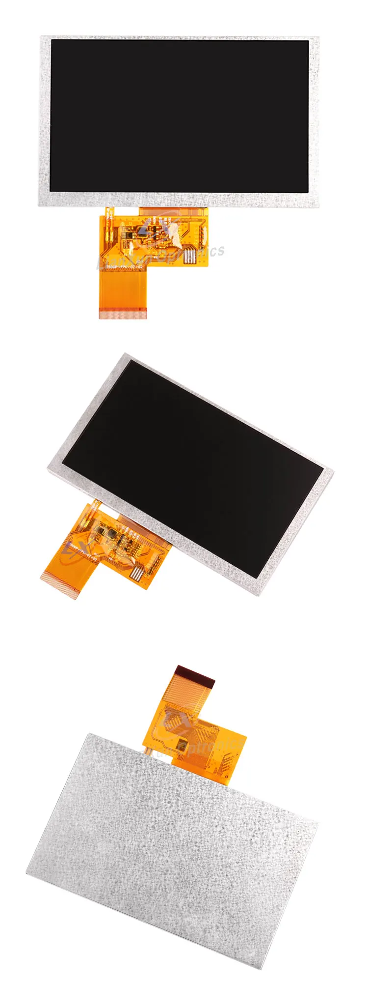  5 дюймов 800(RGB)* 480 пикселей IPS экран 24 бит RGB модули ЖК-дисплеев ЖКД на тонкопленочных транзисторах