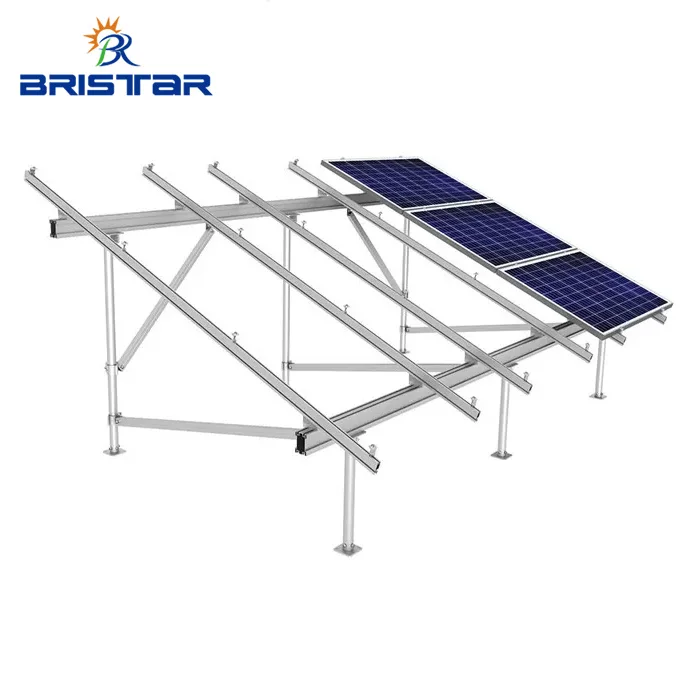 BRISTAR Universal Aluminium PV Support Solar Panel Mounting Brackets Ground Racking Systems