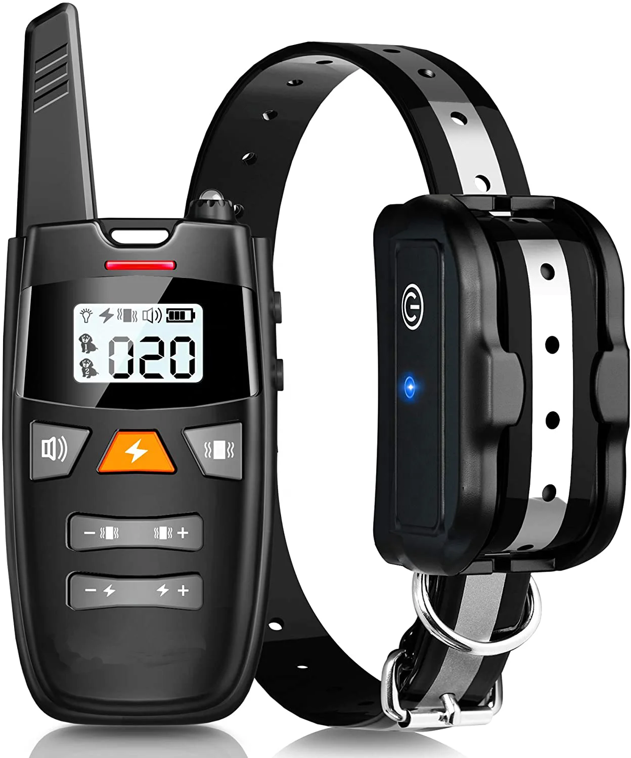 Hotsale Dog Training Collar for 2 Dogs Static Shock Educator E Collar Rechargeable Shock Collar Training