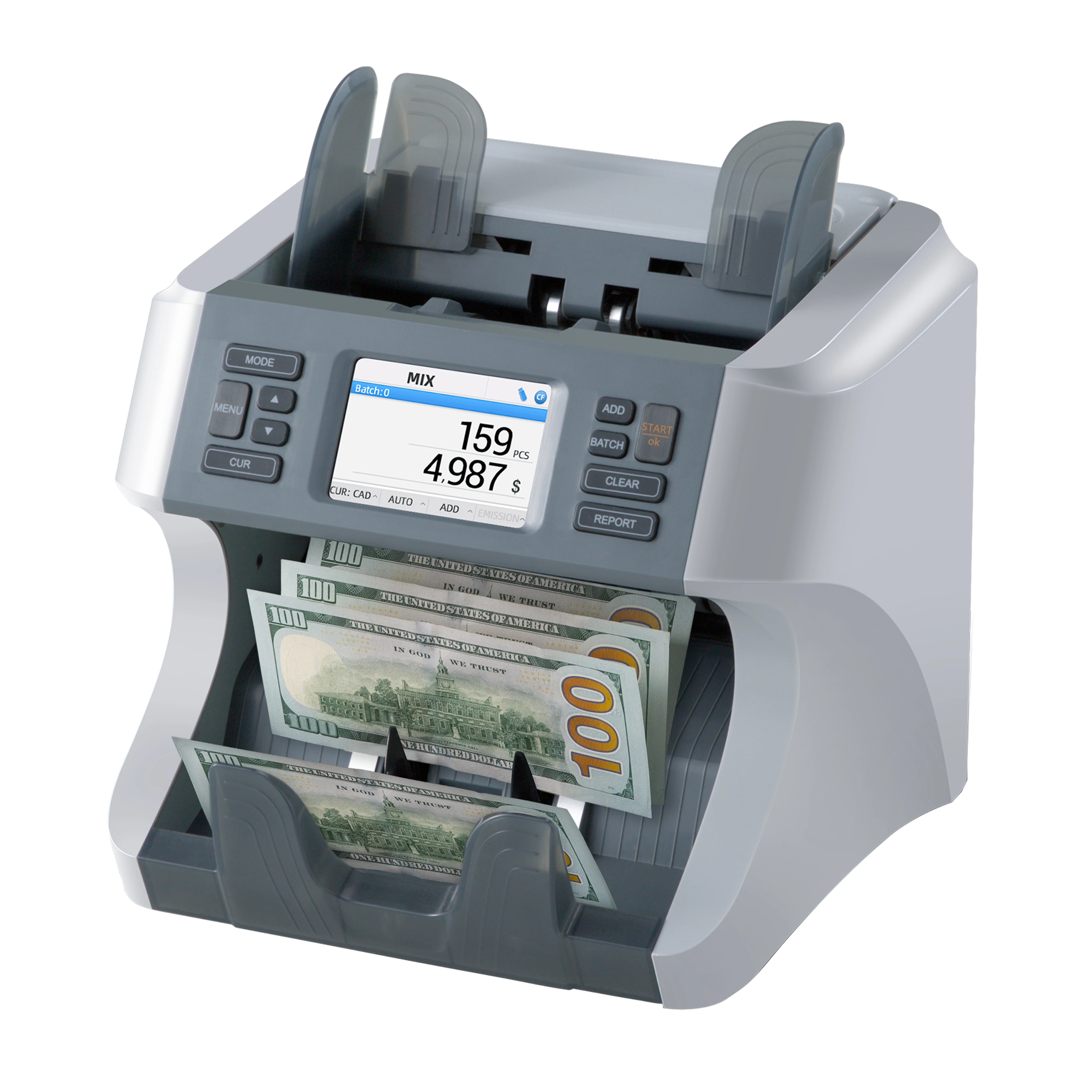 HT-3200 Top Loading Banknote Detector Currency Detector Money Detector