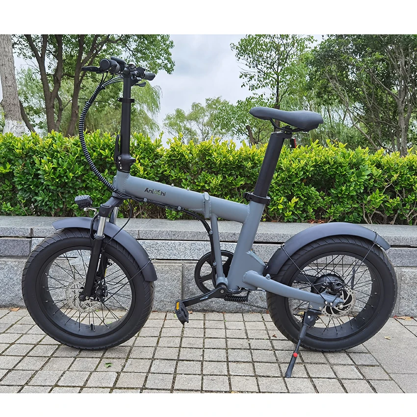 ANLOCHI 2023 good selling fat tire folding bike cycle beach ebike 350W FOR italian electric bicycle for sale