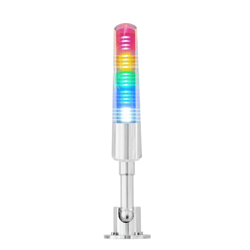 ONN-M4S-F LED Signal Tower Light Buzzer/Steady/Flash PC Lampshade  Tri-color Cnc Machine Tool lights