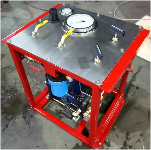 Testing Bench For BOP With Chart Recorder
