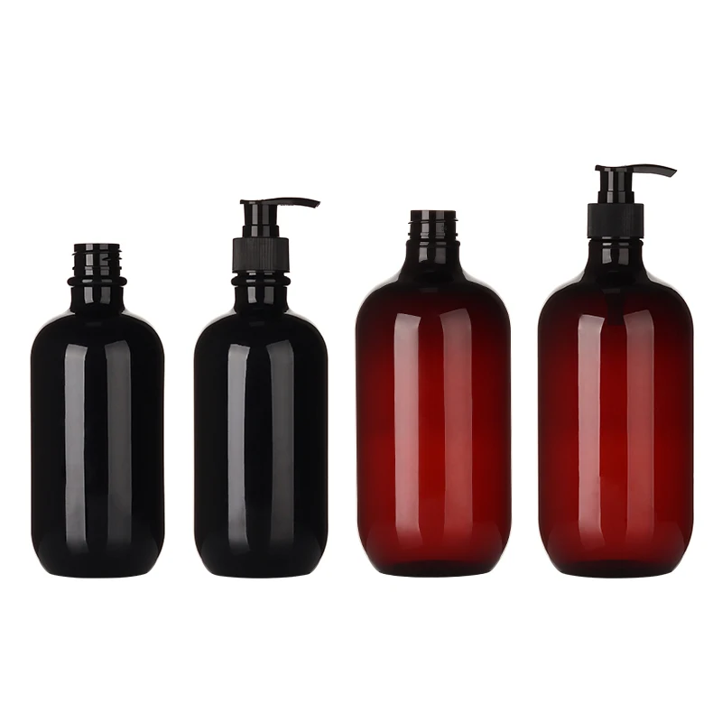 PET pump Shampoo bottle plastic bottle wholesale cosmetics press pump bottle