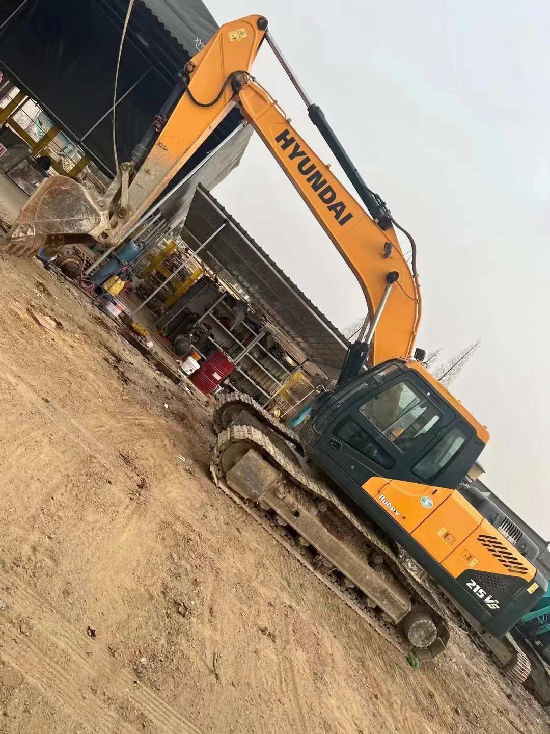 Excavator Original South Korea Used Hyundai 215-9 Hyundai215 on Sale With Low Working Hours 215 in Shanghai