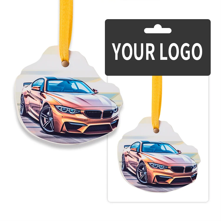 Flower scent air freshener funny elastic hanging car air freshener