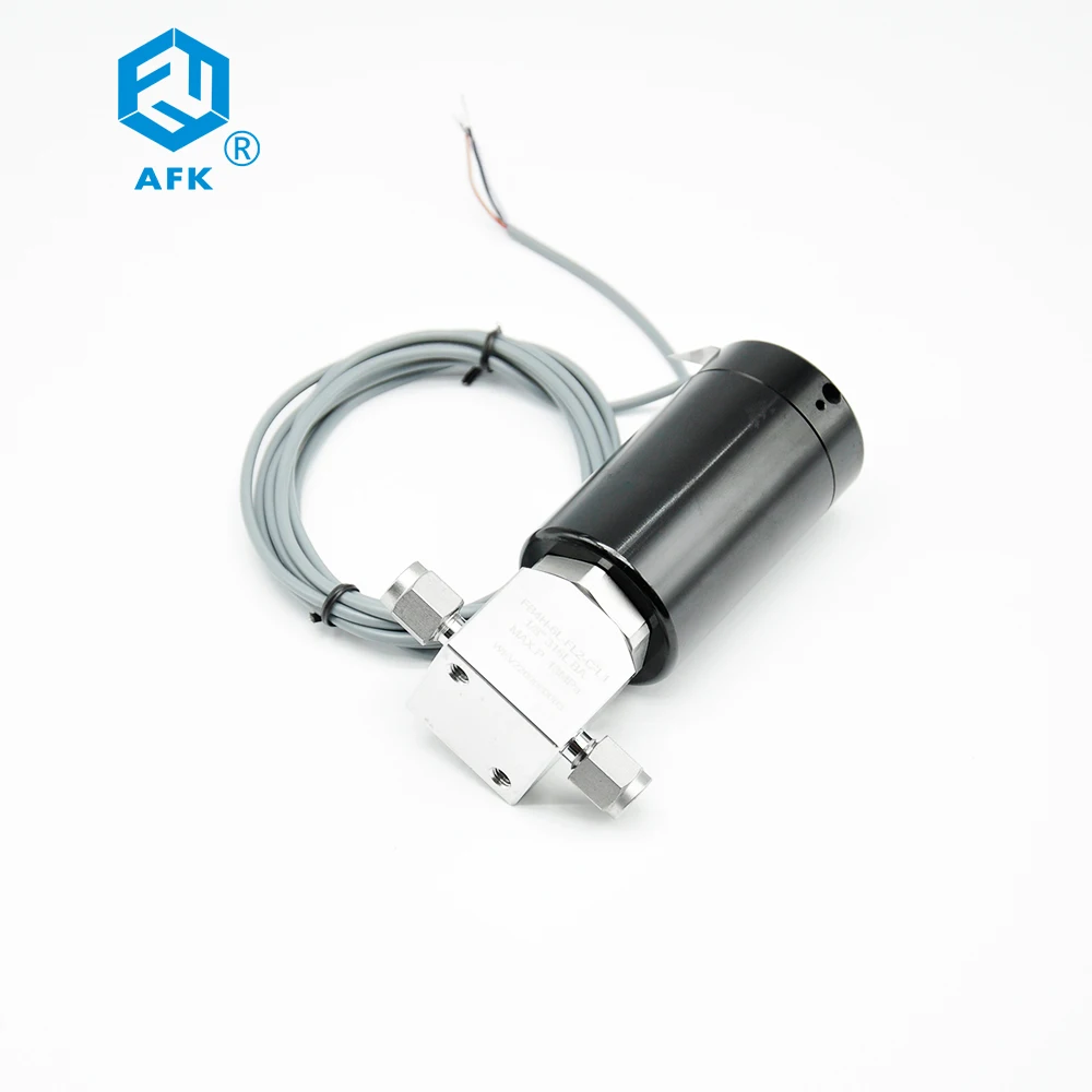 High Purity Gas Stainless Steel Pneumatic Diaphragm Valve 1/4 Inch High Pressure