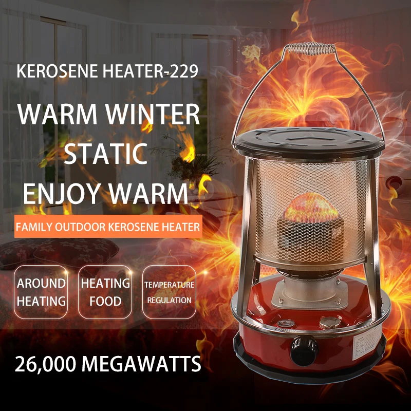 Wholesale Portable Kerosene Heating Furnace, Camping Heater, Efficient Kerosene Heater For Indoor Use, Smokeless, Odorless