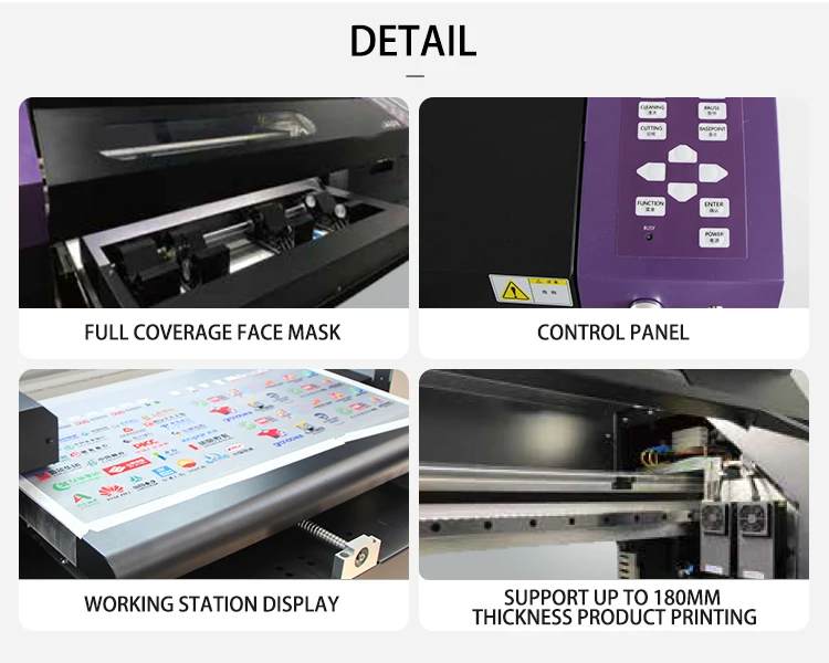 UV DTF Printer 60cm machine Inkjet Pet Film Sheet Sticker Uv Dtf Printing Machine Transfer Uv Dtf Sticker Printer