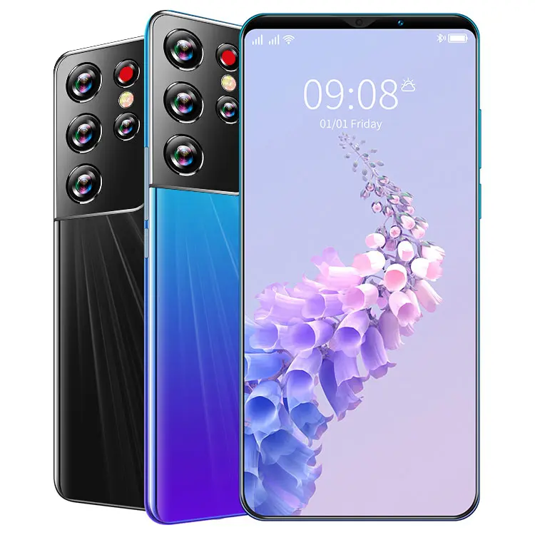 
S21U android low price smart phone 6.1 Inch 4GB+64GB new smart phone cell phones smartphones 