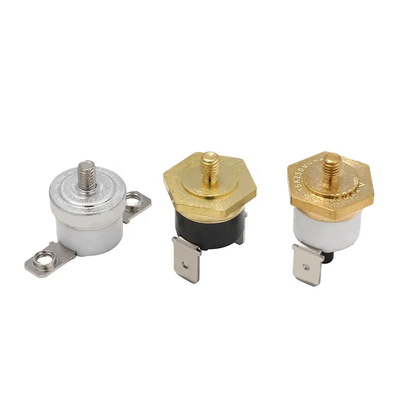 Normally Open KSD301 10A 250V Bimetal Thermostat Thermal Cutout Switch Thermistor for Rice Cooker Disc for heating kettle