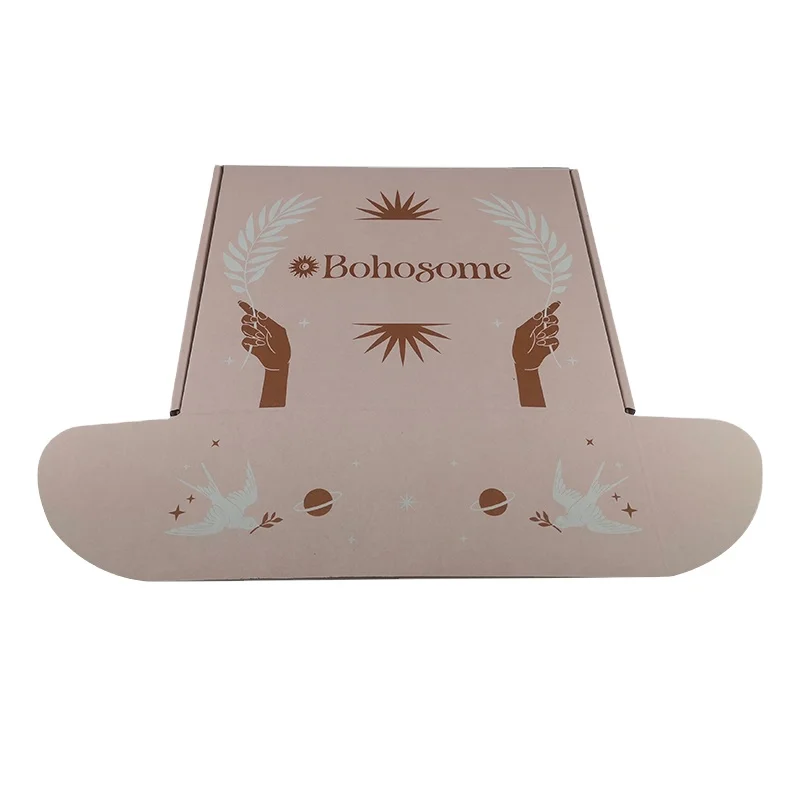 Wholesale Cardboard Corrugated Custom Printed Foldable Shipment Mailer Boxes Paper Carton Shipping Boxes for Packaging