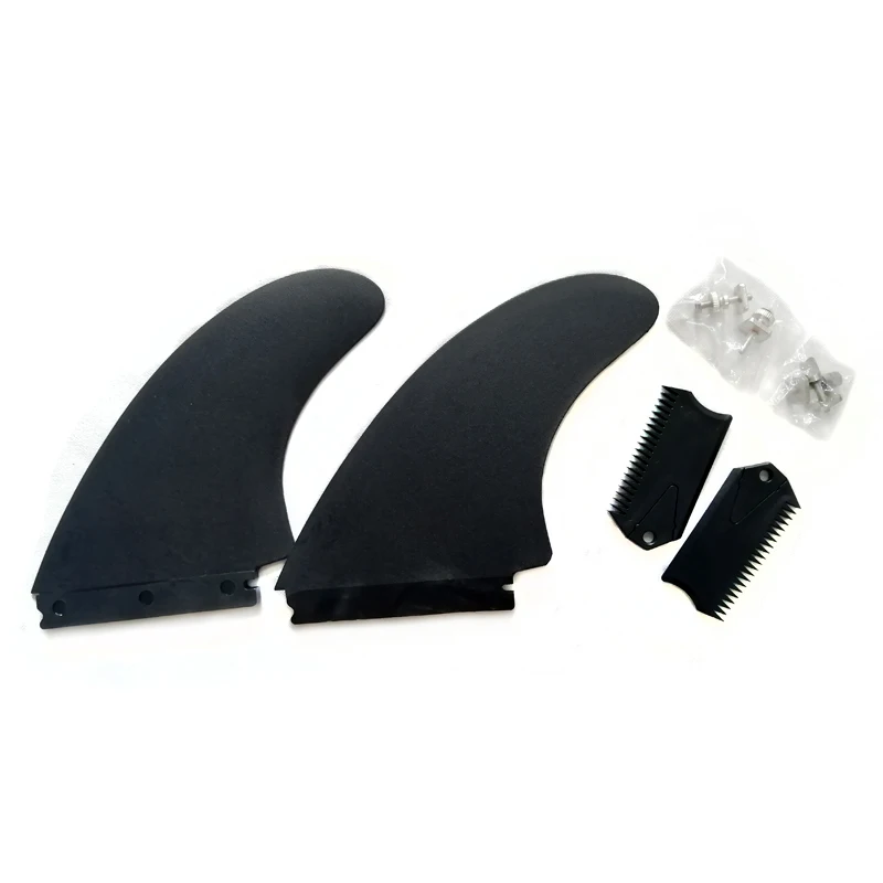 Plastic Surfboard Fins Thruster Tri Quad Nylon Twin Fins Inflatable Paddle Board Longboard Single Fins