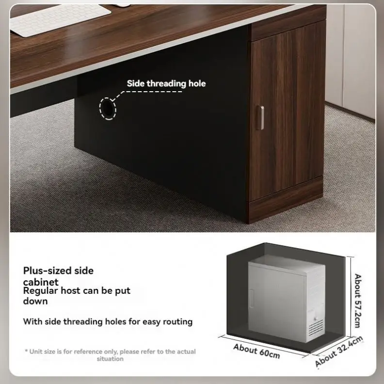 2024 Suessen Modern Simple Home Office Computer Desk With High-End Drawer Office Desk Furniture