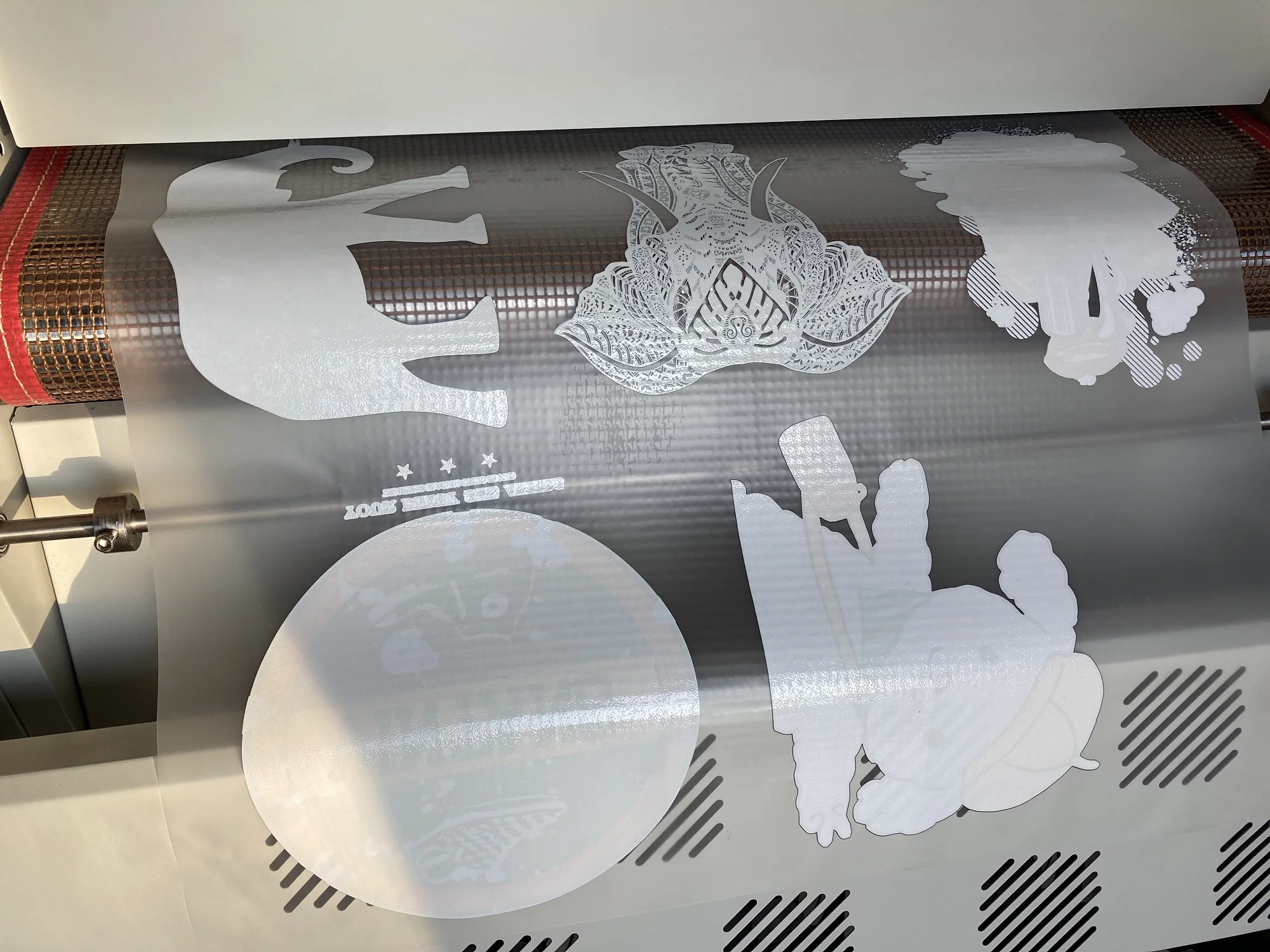 60cm dtf printer with double xp600 printhead with powder shaker machine cmyk+white color