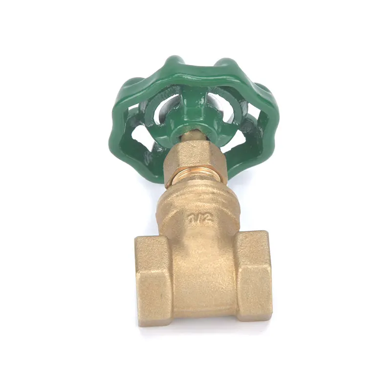 factory manufacture brass gate valve brass stem copper threaded brass gate valve