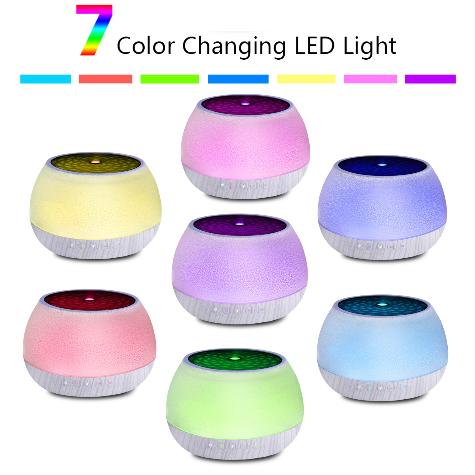 Aroma Diffusers with bluetooth speaker for Essential Oil Large Room, 1000ML Aromatherapy Diffuser humidifier
