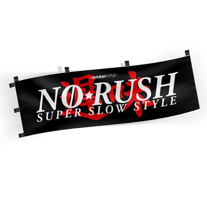 2025 High Quality Banderas Personalizadas  Sublimation Outdoor Hanging Advertising  Design 180x60cm Nobori Flags with Pole