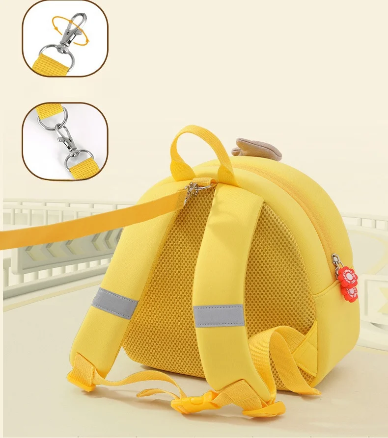 New Comfy Material Kids Preschool bag Mini Travel Bag Daypack Cute Animal Toddler Backpack for Girls boys