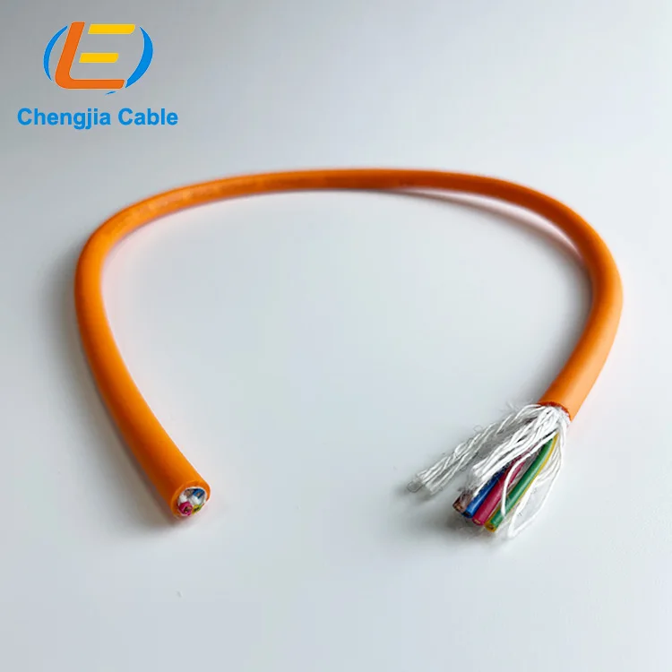 Multi-Conductor Control And Power Cable Flexible Servo Motor Cable Servo Highly Flexible Drag Chain Shielded Cable