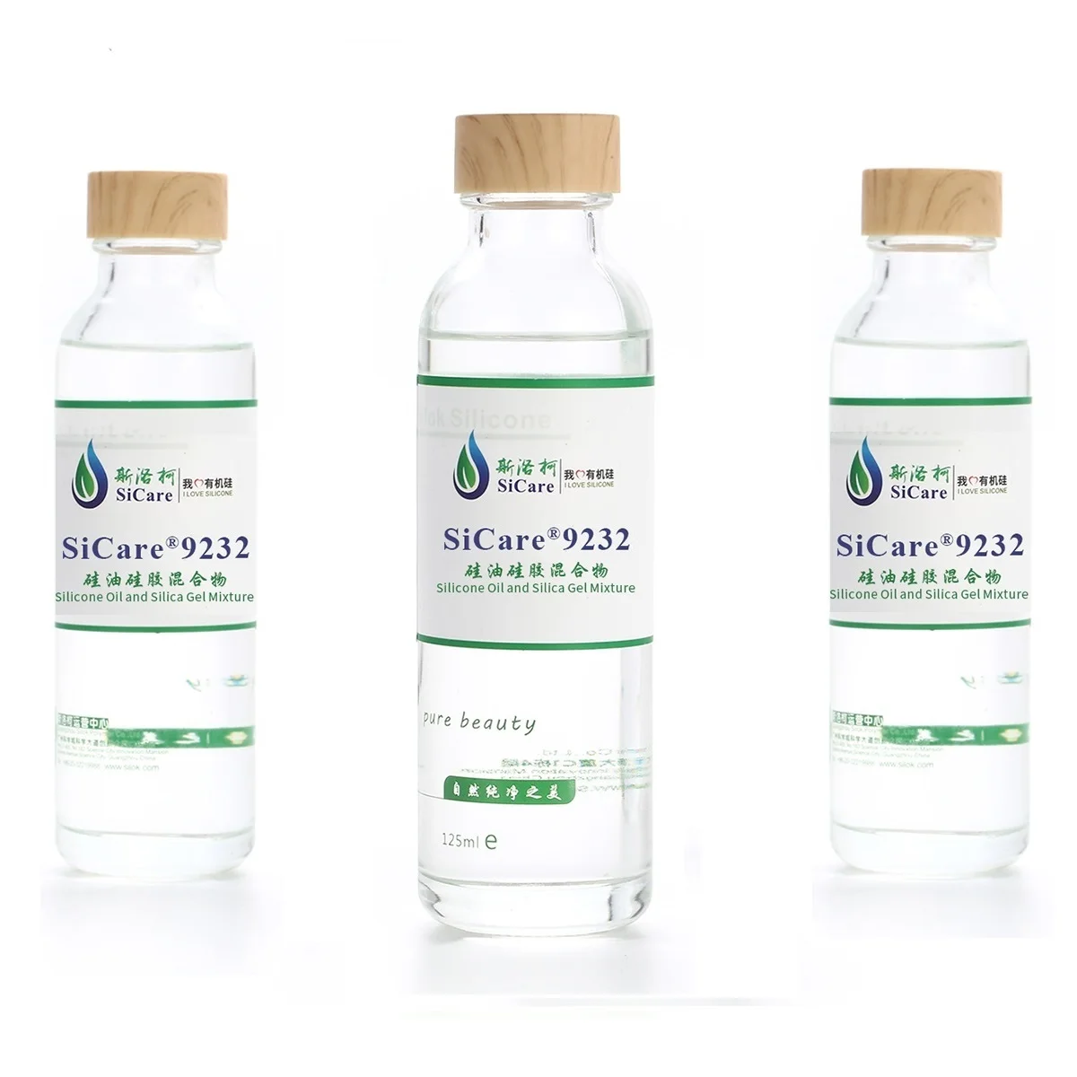 SiCare9232 cosmetic ingredients dc1401 for hair conditioner hair oil to sf1214 silicone gum blend