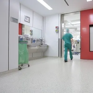 pvc flooring price Commercial Anti-Static Esd Antibacterial PVC Vinyl Clean Room Homogeneous flooring Sheet For Hospitals