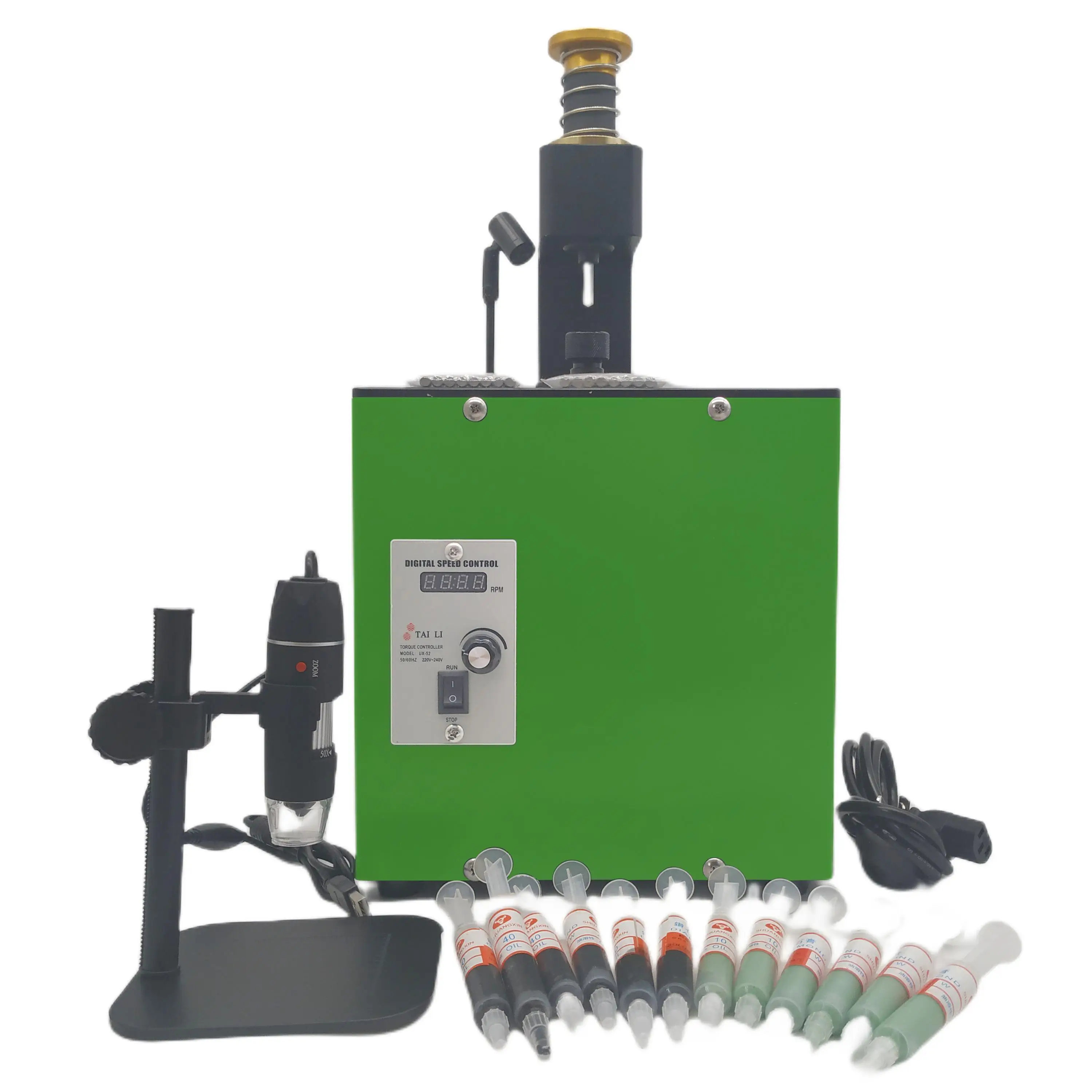 Common rail injector repair tools valve seat grinding machine