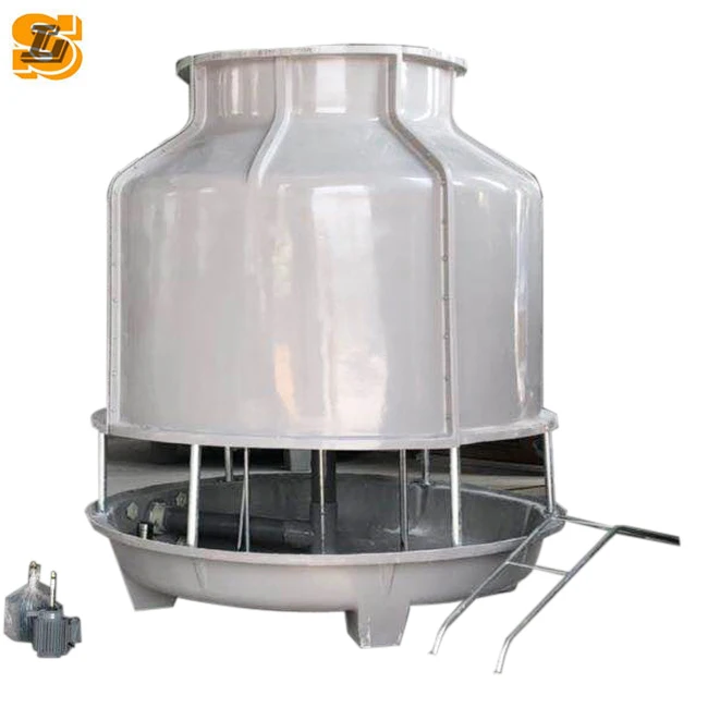 Fiberglass FRP Round Water Cooling Tower Water Cooling Tower for Water Cooled Chiller