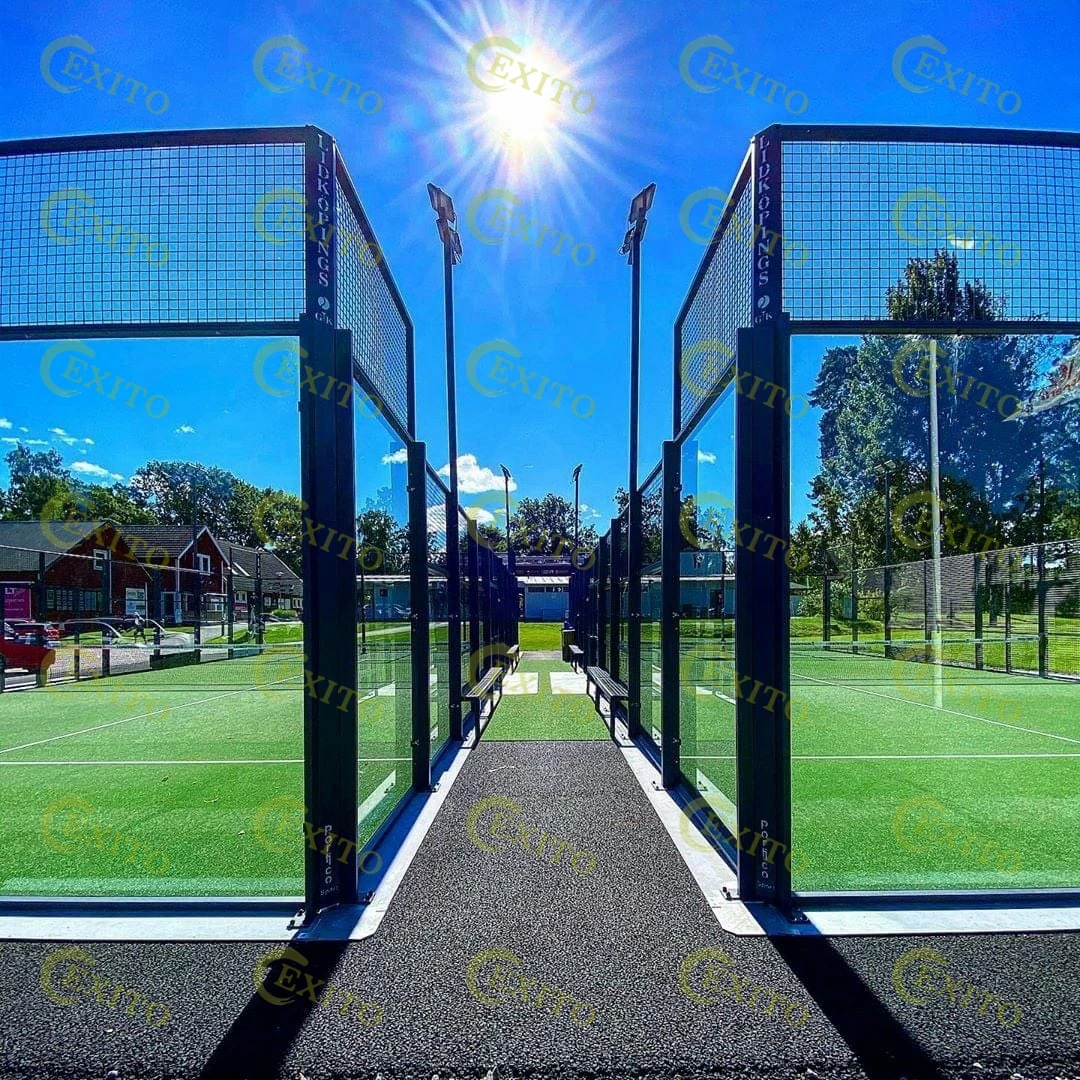 EXITO Build Your Own Court Full Set Panoramic Padel Court Paddle Tennis Court