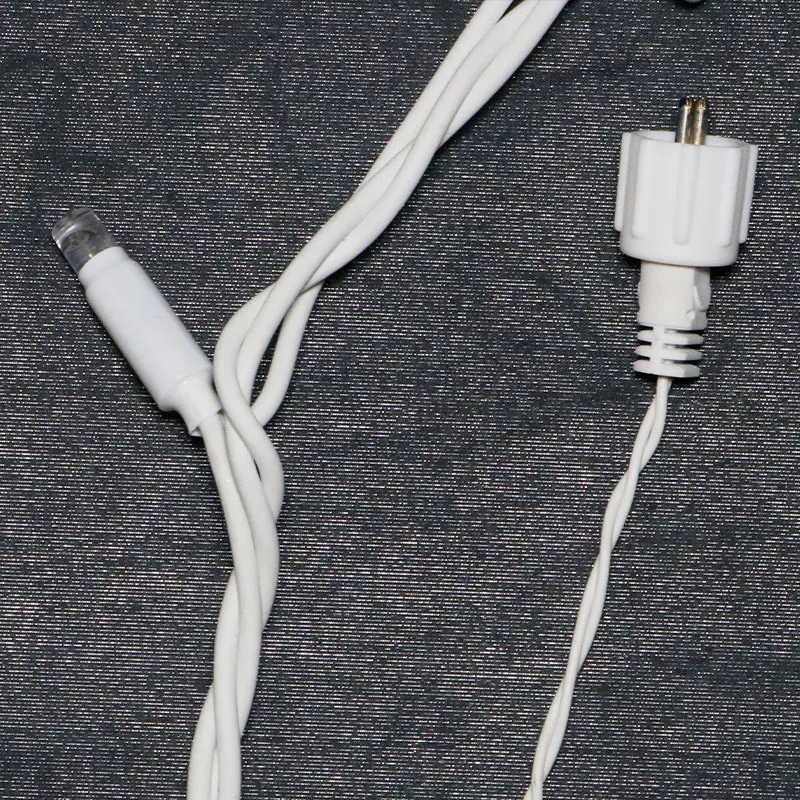230V Christmas light  IP66 waterproof rubber cable string light  warm white christmas light with glue in