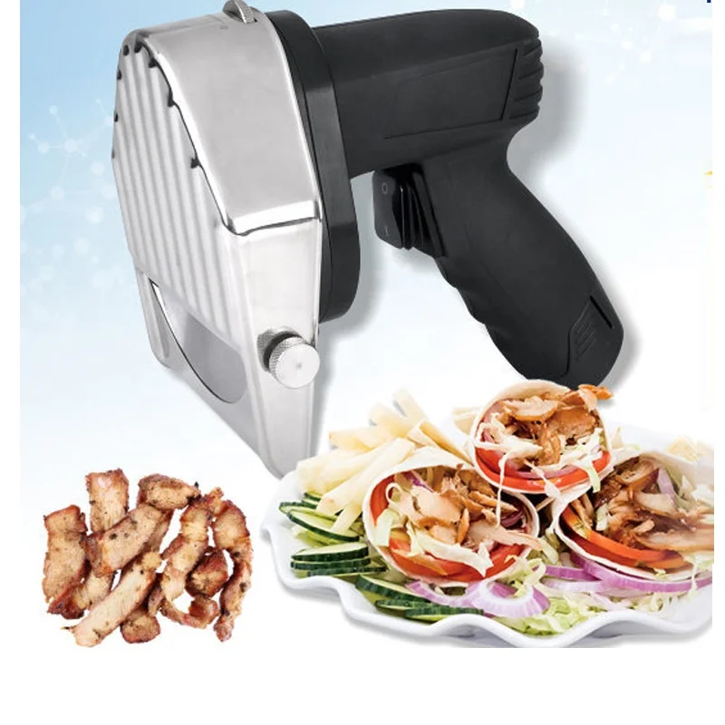 Commercial Electric Doner Kebab Shawarma Knife Gyro Slicer Excellent quality Kebab Knife 80W Portable Professional Meat cutter