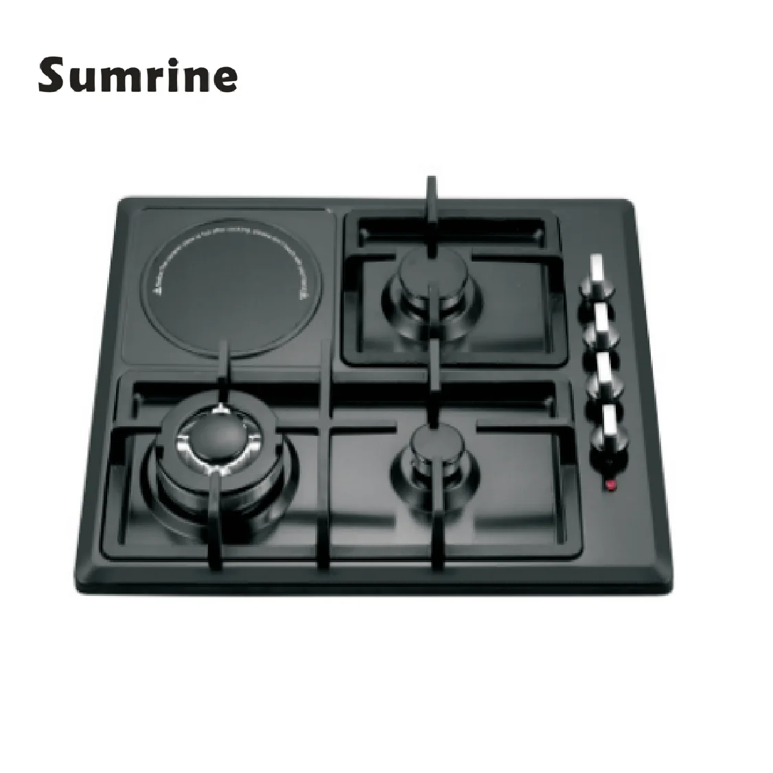 novel design china wholesale 4 burners gas & electric hob gas stove built in gas & electric cooktop 4 burner
