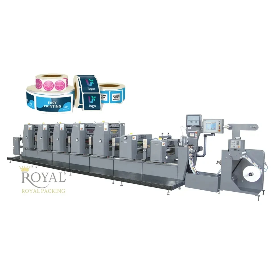 RYX-320 прерывистый с клейким этикетком офсетная печатная машина