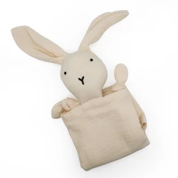 Melikey Custom Newborn Shower Gift Set Baby Bow Cotton Blanket Bib Wood Dummy Clips Kids Bathing Toy Baby Silicone Teether