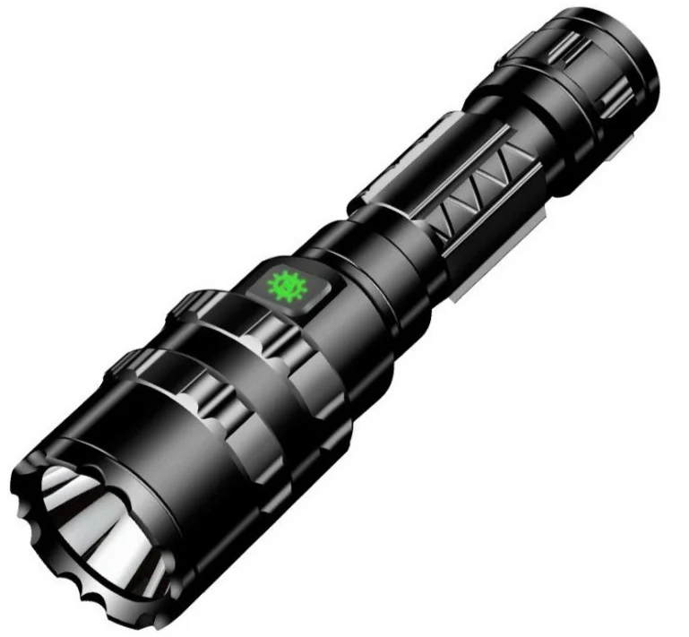 New Outdoor Hunting Camping High Waterproof Energy Portable Powerful Tactical Super Bright Torch USB Rechargeable LED Flashlight