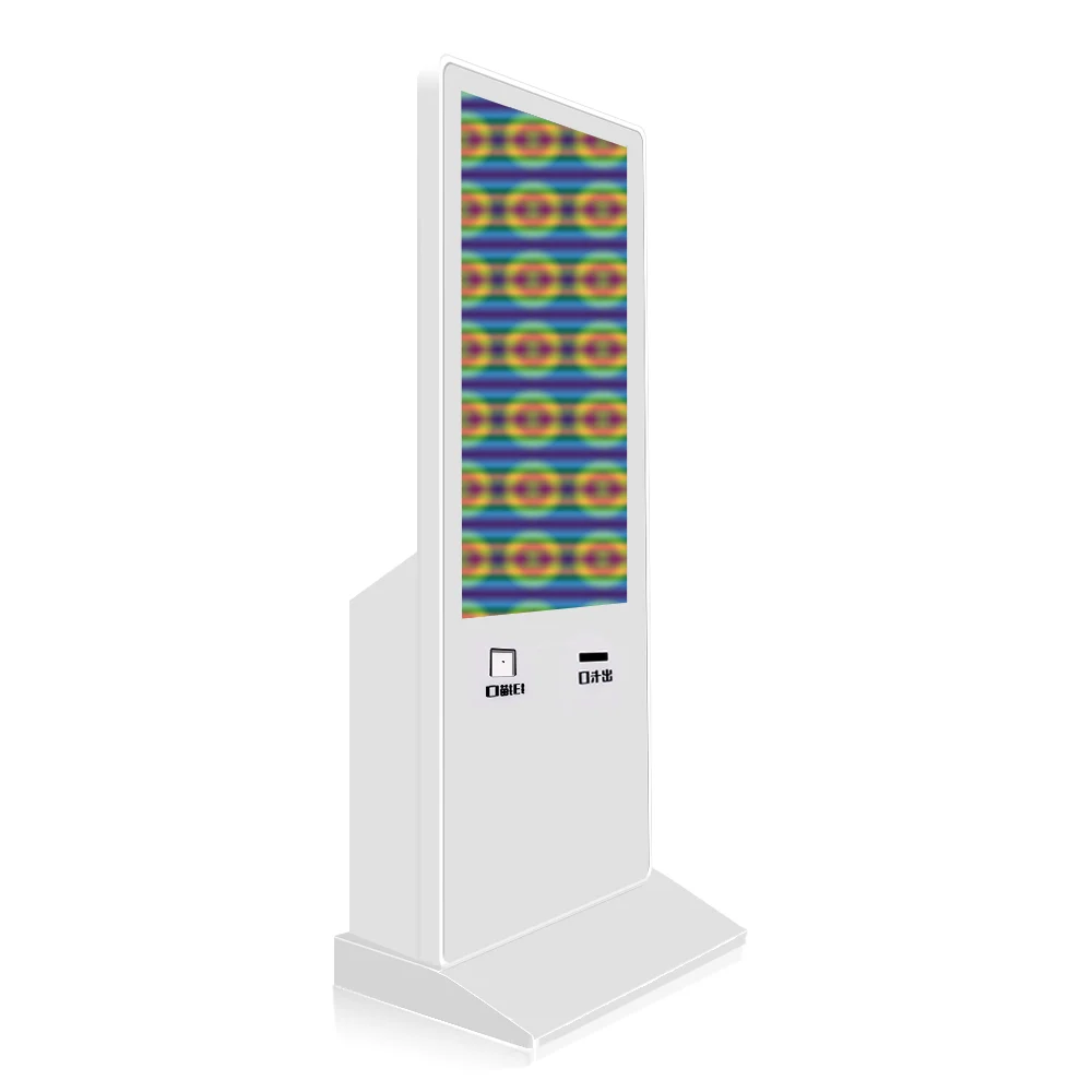 Self-Order Indoor Kiosks Touch Screen LCD Advertising Display