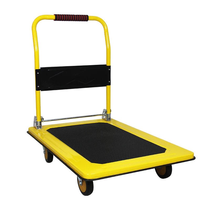 new product new yellow wagons 150kg moving trolly