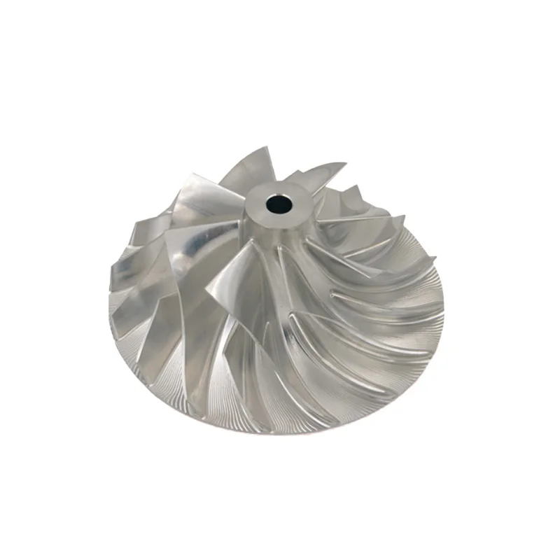 Factory OEM Precision CNC 5 Axis Machining Machined Aluminum Custom CNC Machining Services Water Pump Impeller