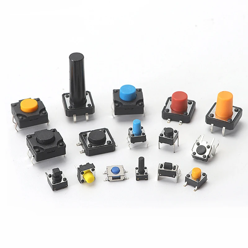Smd Tactile 6mm Tact Switch Datasheet Through Hole Tactical Push Button Switches