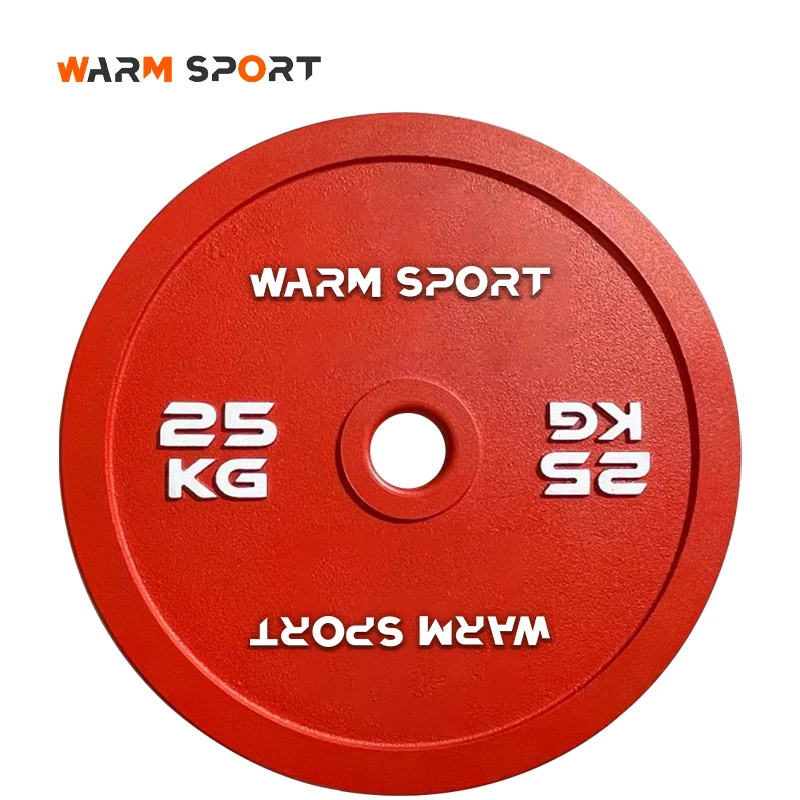 High Quality Custom Logo 0.25-50 KG Free Weight Cast Iron Calibrated Steel Powerlifting Weights Plates