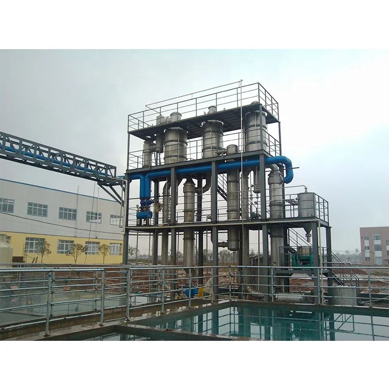 first class biological engineering  wastewater recovery Forced Circulation Evaporator distillator vacuum distillator